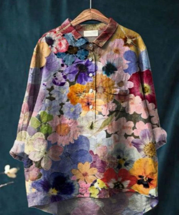 Chique bloemenblouse | Elegantie & comfort