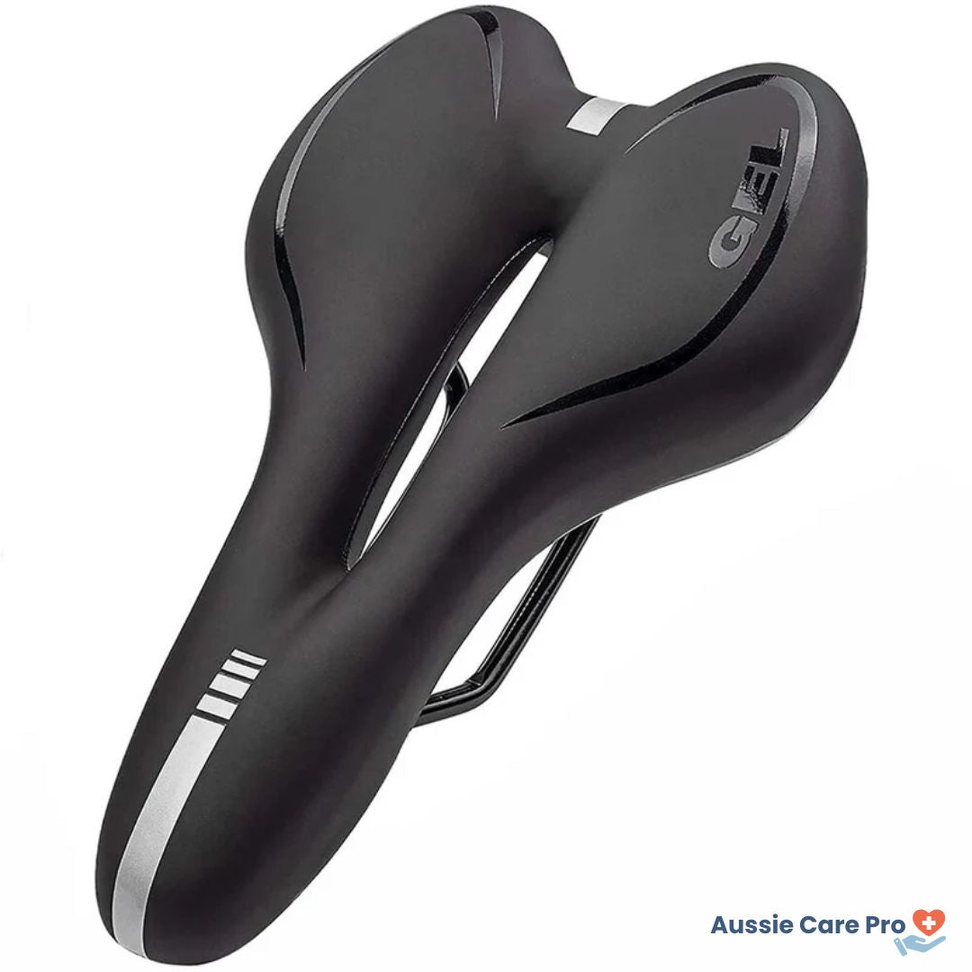Comfortabel gel-fietszadel – Gelzadel met reflector