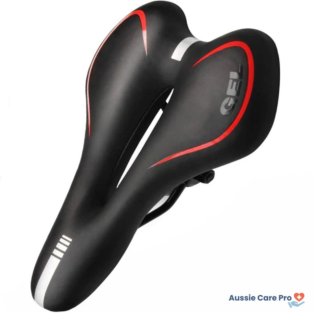 Comfortabel gel-fietszadel – Gelzadel met reflector