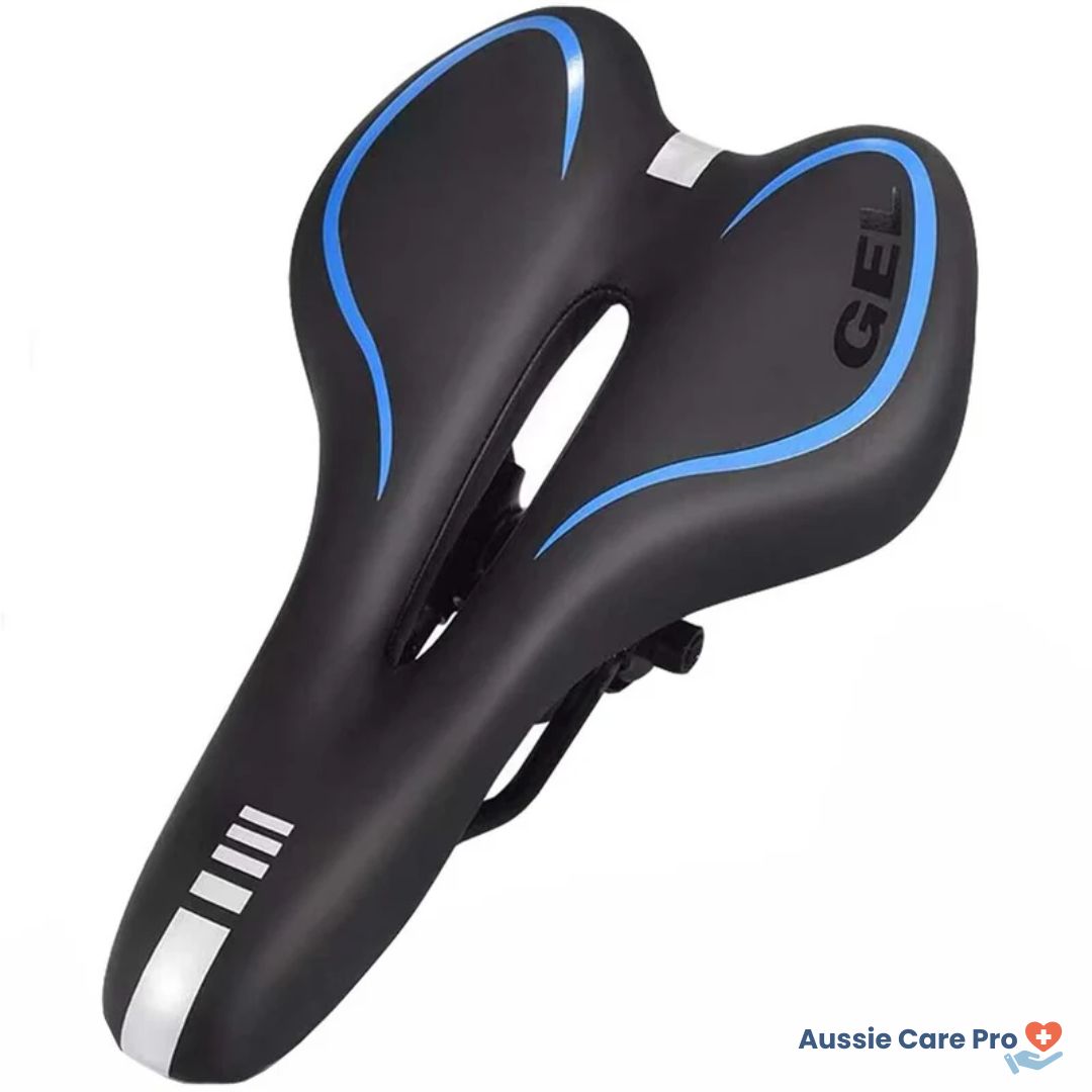 Comfortabel gel-fietszadel – Gelzadel met reflector