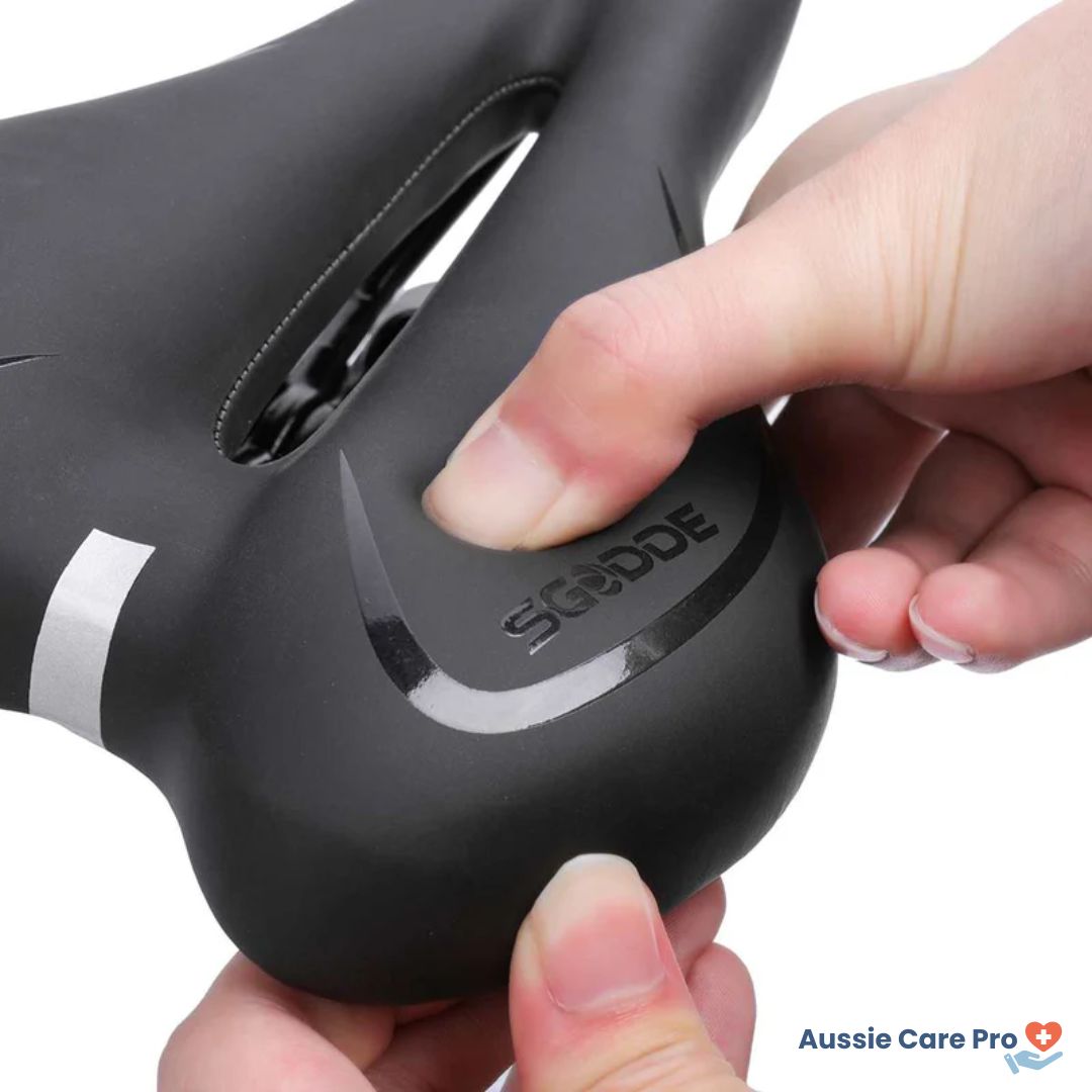 Comfortabel gel-fietszadel – Gelzadel met reflector