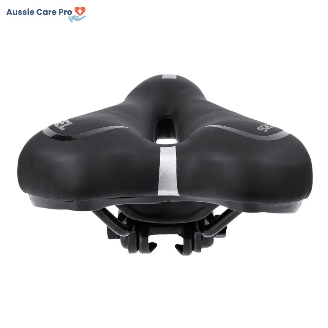 Comfortabel gel-fietszadel – Gelzadel met reflector