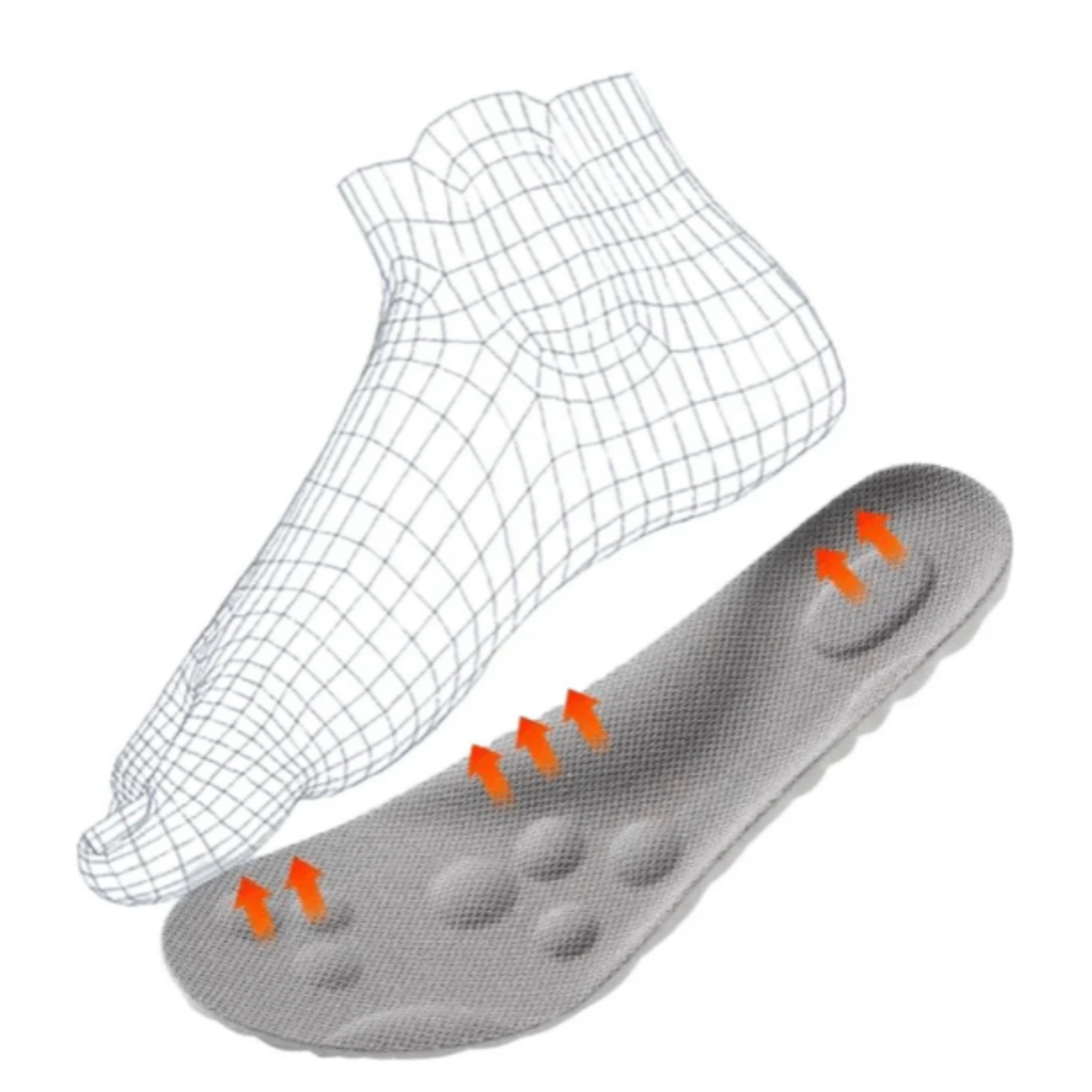 Comfortabele 4D-inlegzolen