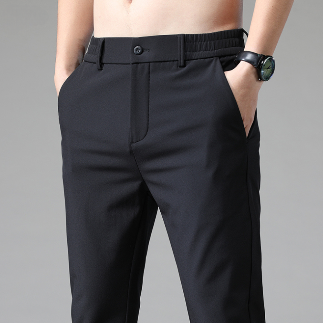 Comfortabele elastische broek voor elke gelegenheid