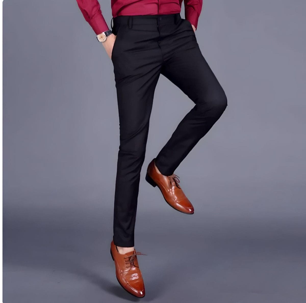 Comfortabele elastische broek voor elke gelegenheid