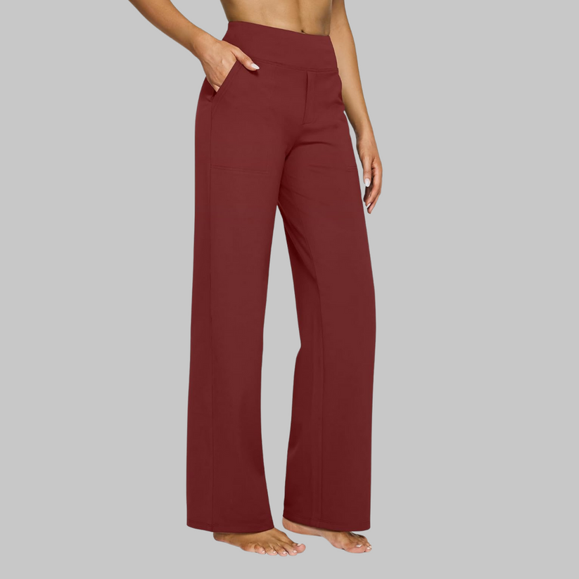 Comfortabele elastische damesbroek voor dagelijks gebruik