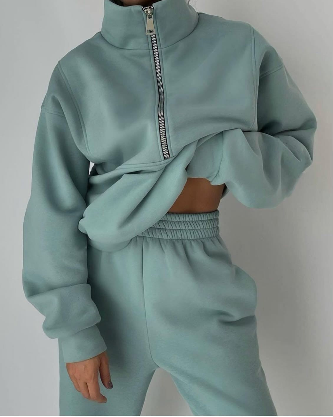 Comfortabele fleece loungewear set