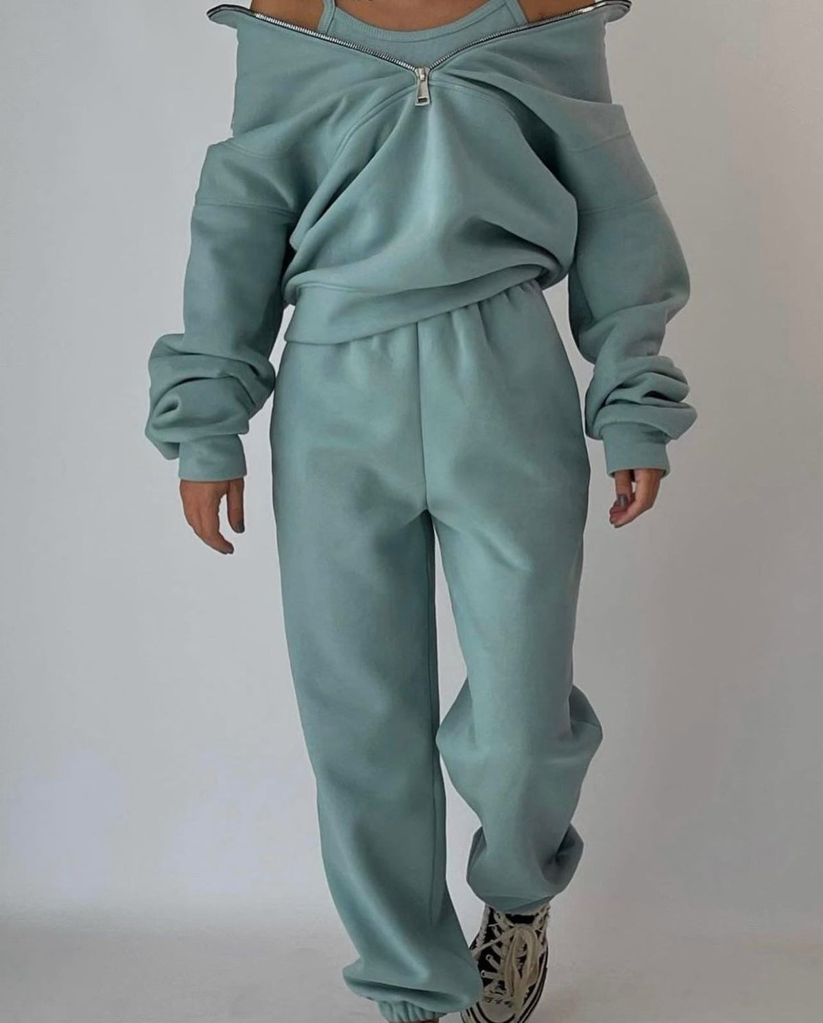 Comfortabele fleece loungewear set