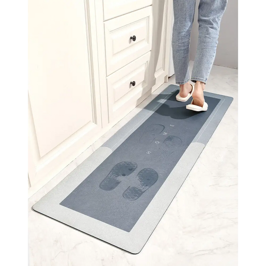 Comfortabele keukenmat van absorberend polymeer, waterdicht en antislip