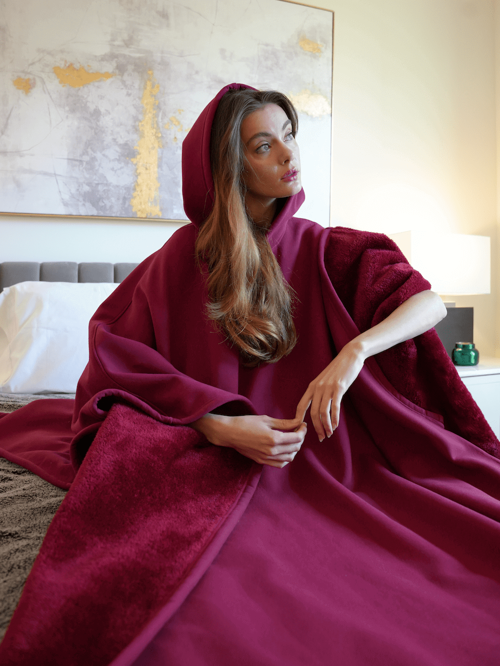 Comfortabele verzwaarde hoodie