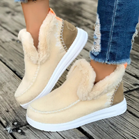 Comfortabele winterpantoffels met fleecevoering voor dames