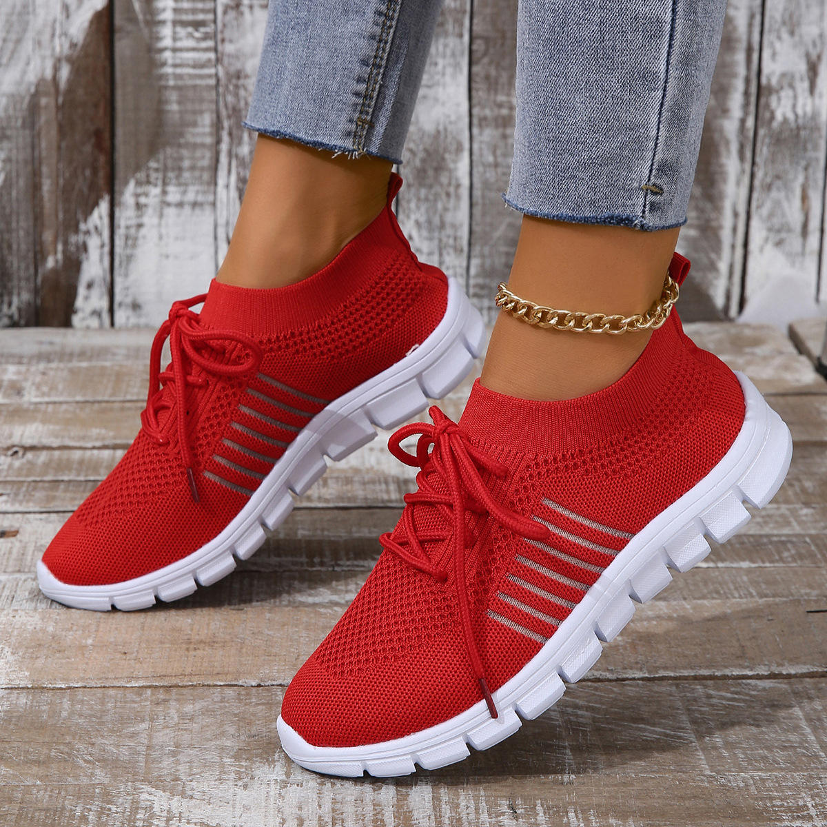 Compacte damessneakers