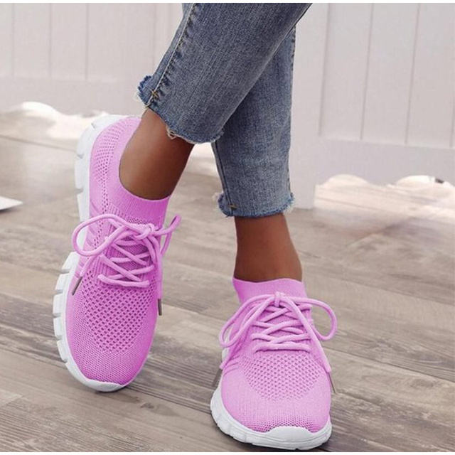 Compacte damessneakers
