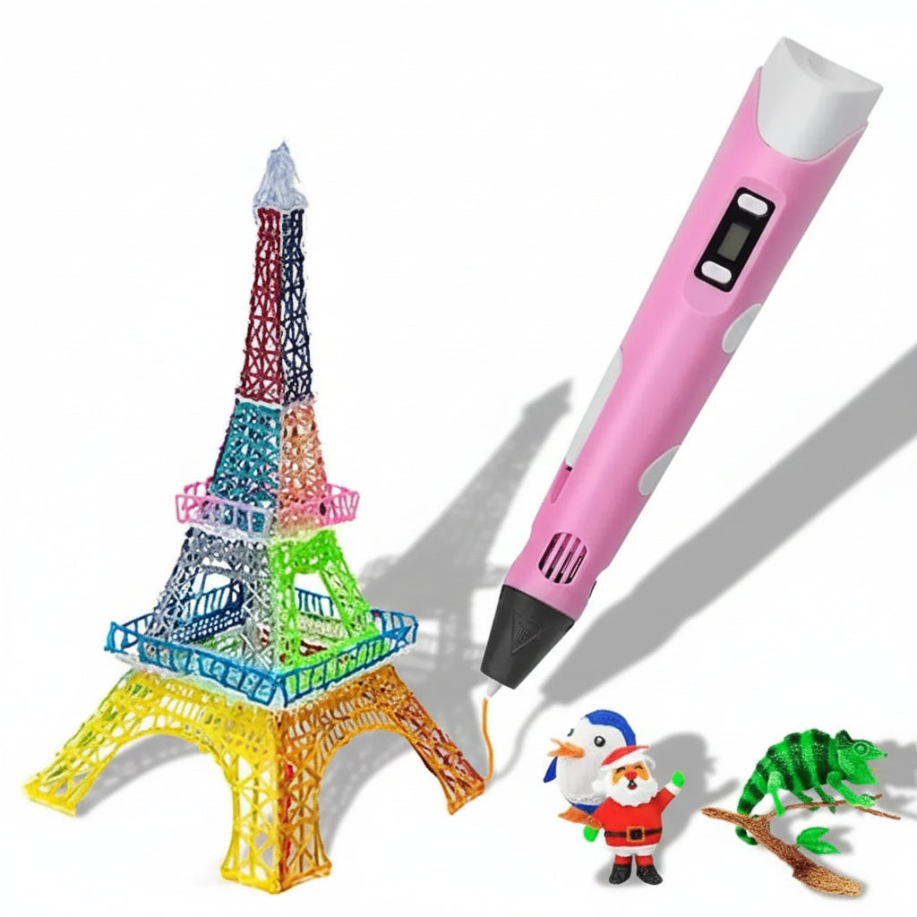 Creatieve 3D-pen voor kinderen om te tekenen en printen – educatief speelgoed