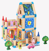 Creatieve houten constructieset voor kinderen