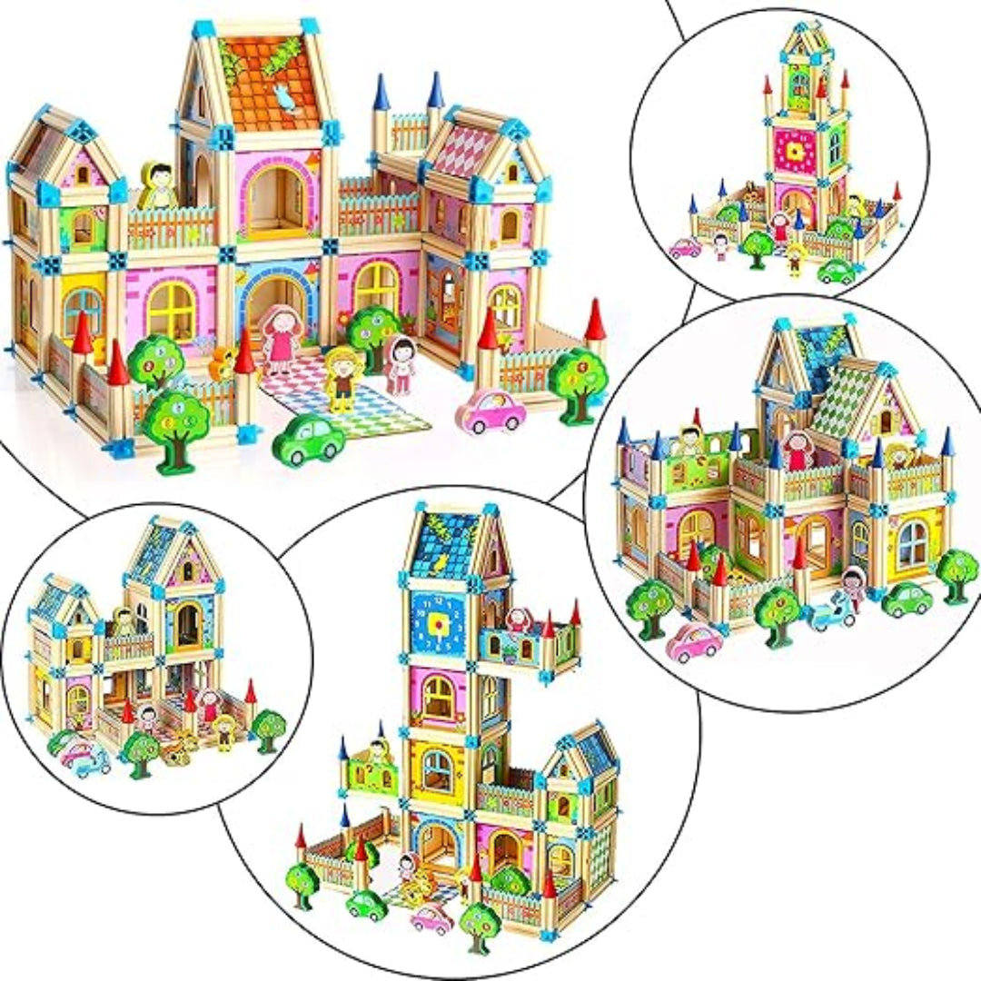 Creatieve houten constructieset voor kinderen