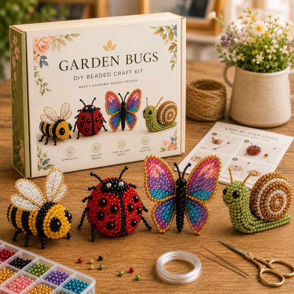 Creatieve kralenset – Maak vrolijke miniaturen