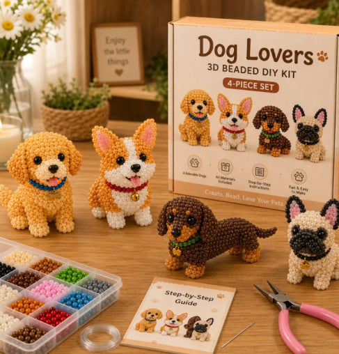 Creatieve kralenset – Maak vrolijke miniaturen