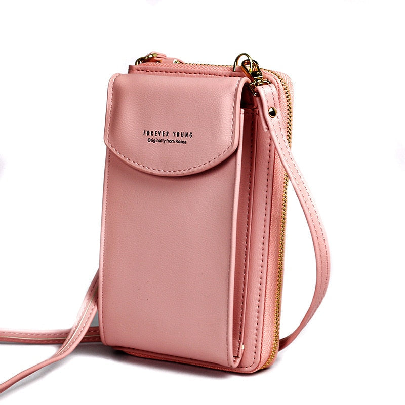 Crossbody telefoontasje en portemonnee voor dames