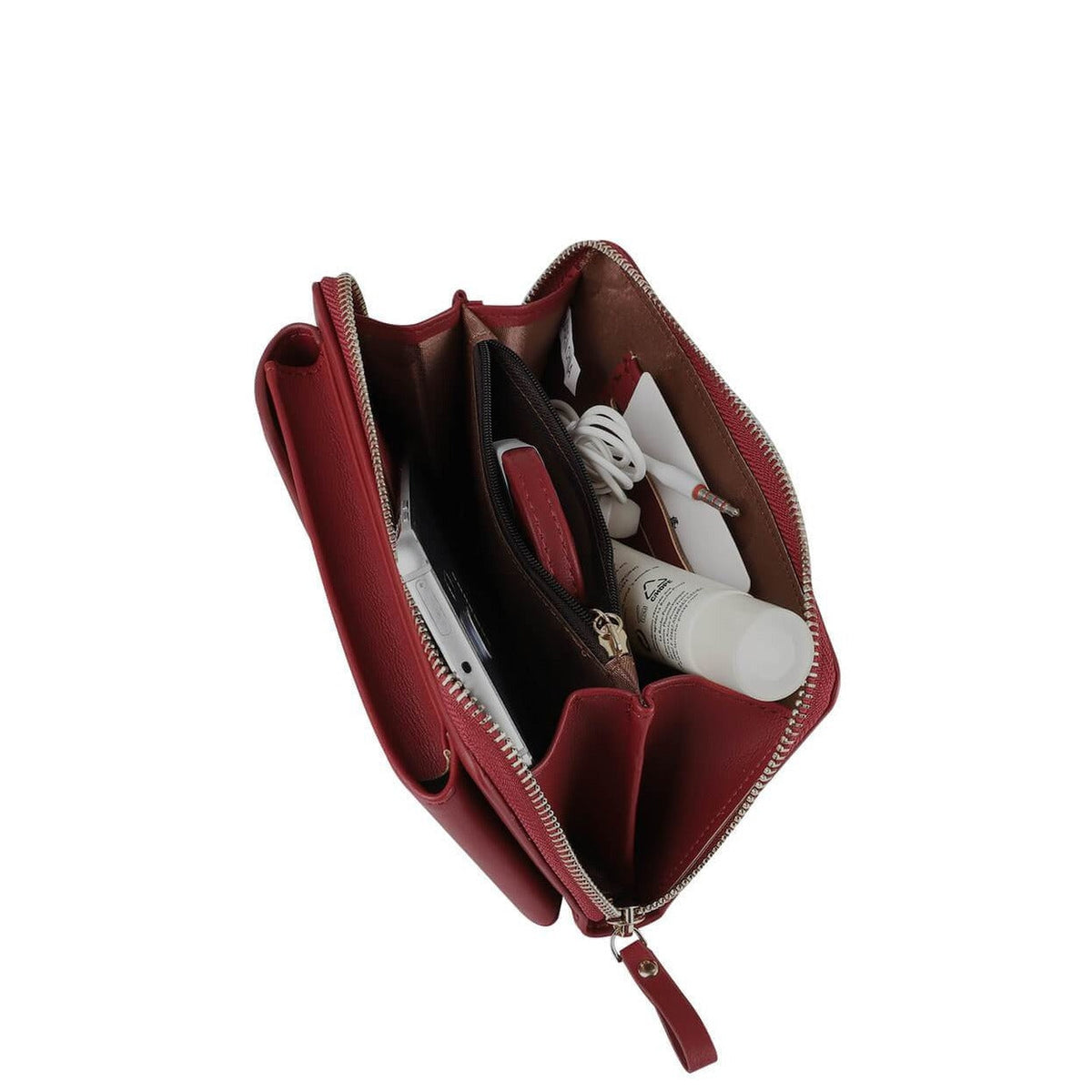 Crossbody telefoontasje en portemonnee voor dames