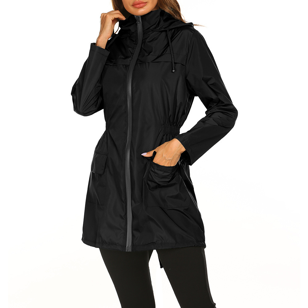 Dames anorakjas met capuchon