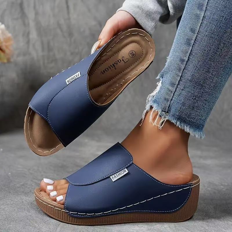 Dames mules met sleehak