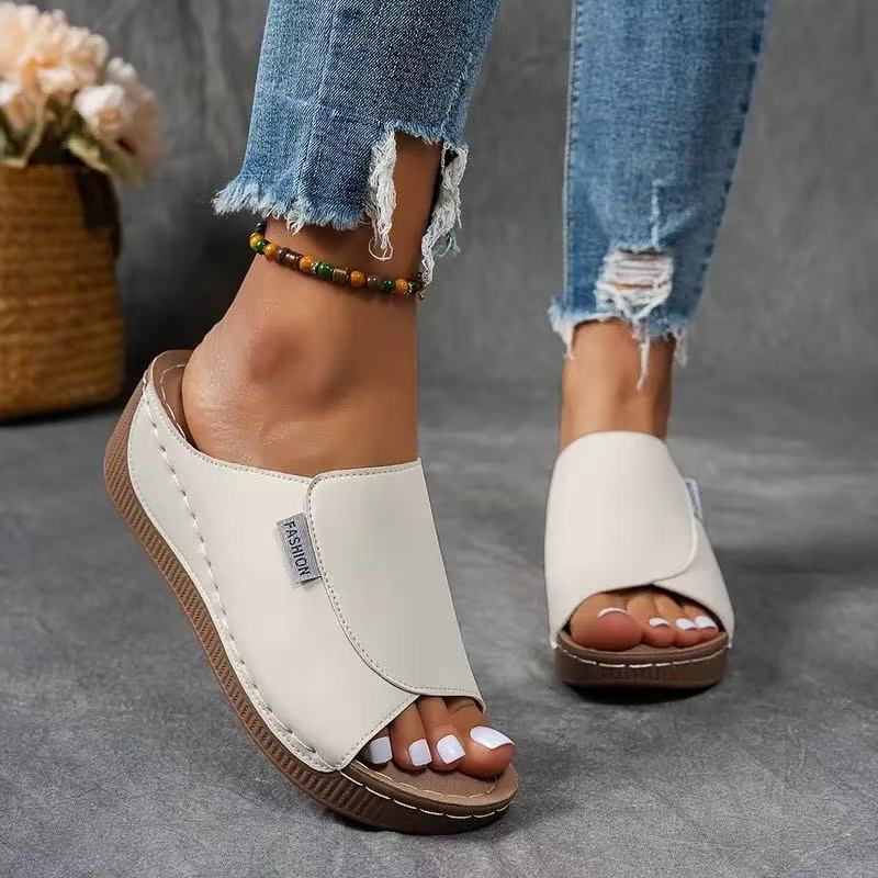 Dames mules met sleehak