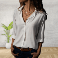 Damesblouse met knopen