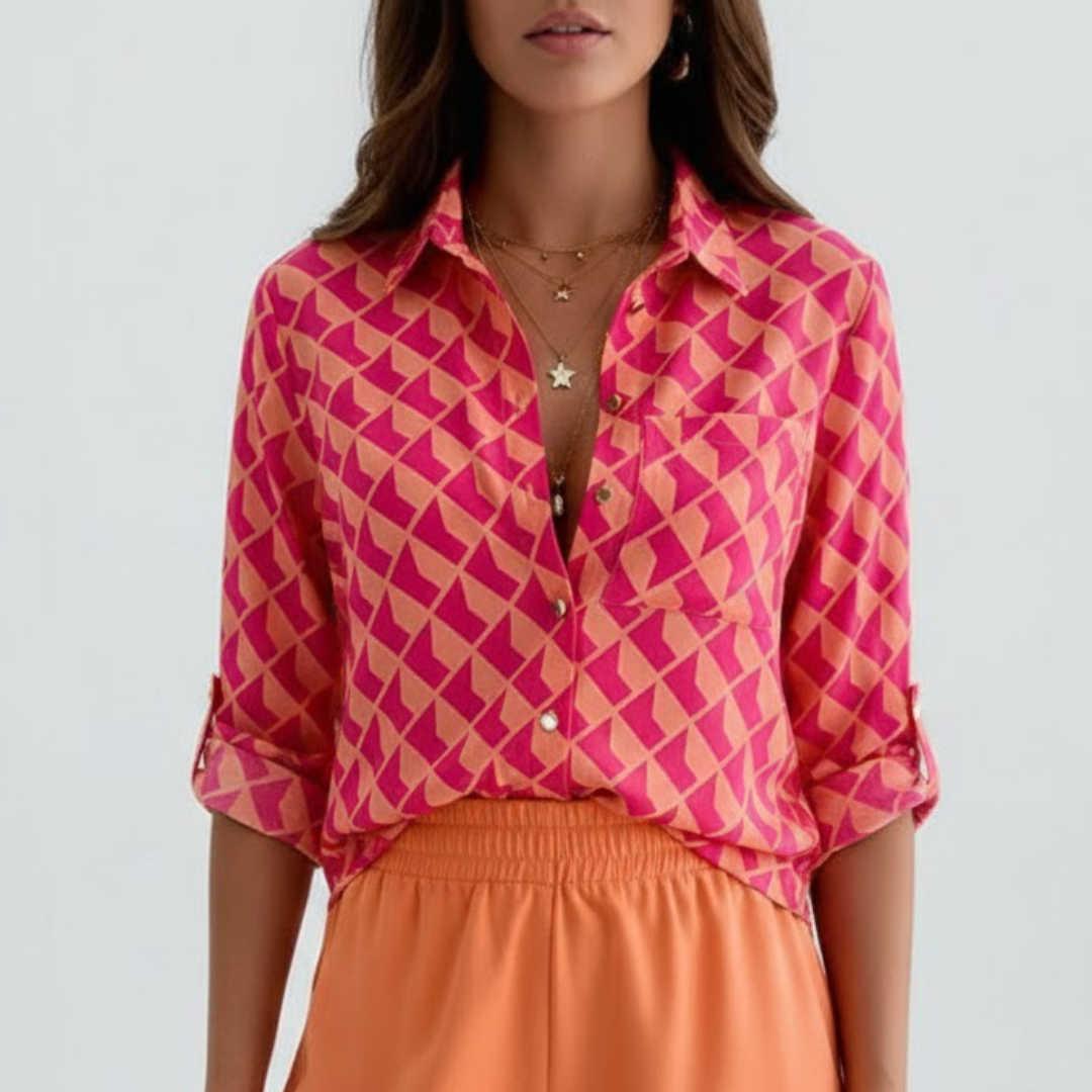 Damesblouse – Tijdloze Elegantie en Comfort
