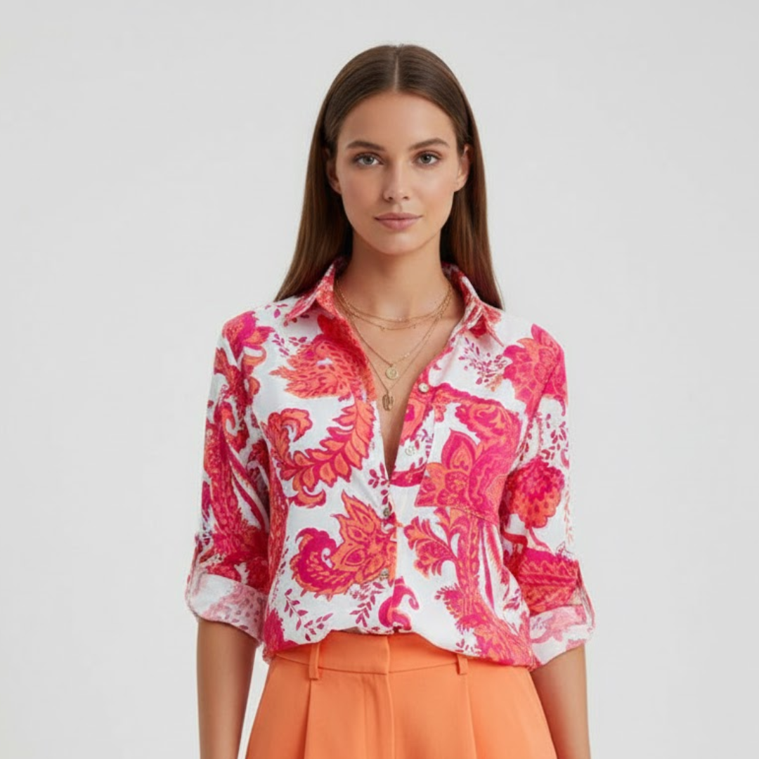 Damesblouse – Tijdloze Elegantie en Comfort