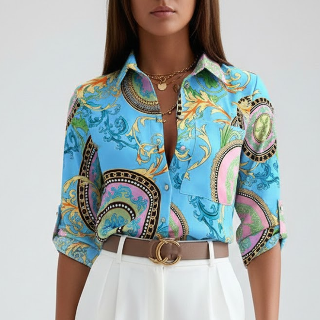 Damesblouse – Tijdloze Elegantie en Comfort
