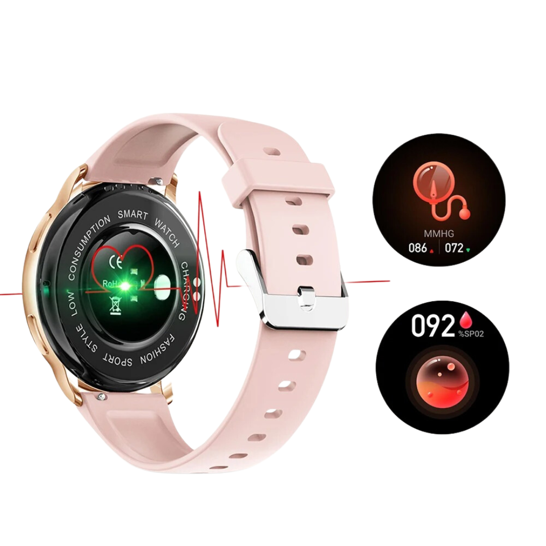 Dameshorloge met fitnesstracker
