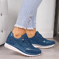Damesneakers met gedempte zool