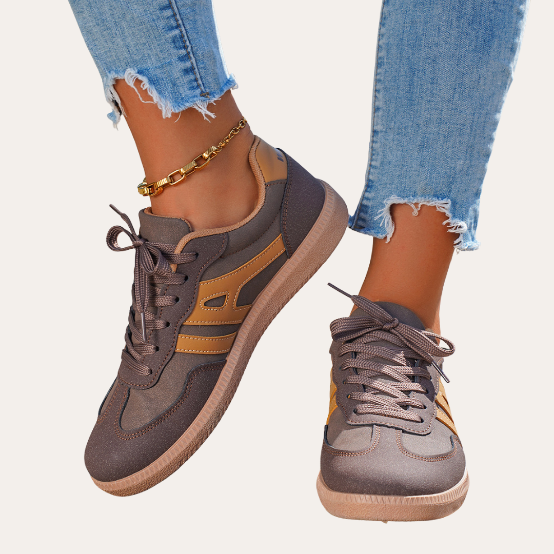 Damesneakers met voetboogondersteuning en comfortabele binnenzool