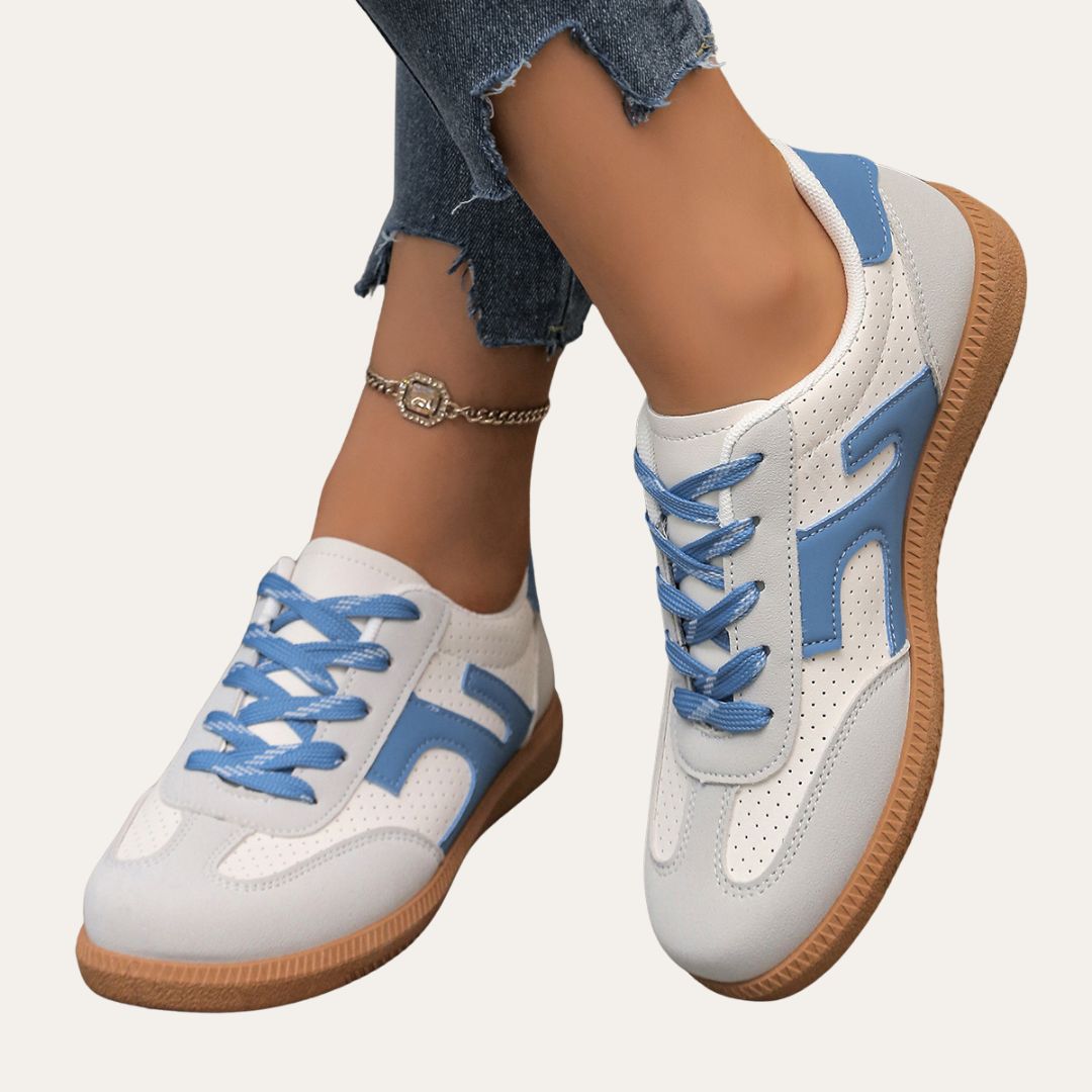 Damesneakers met voetboogondersteuning en comfortabele binnenzool