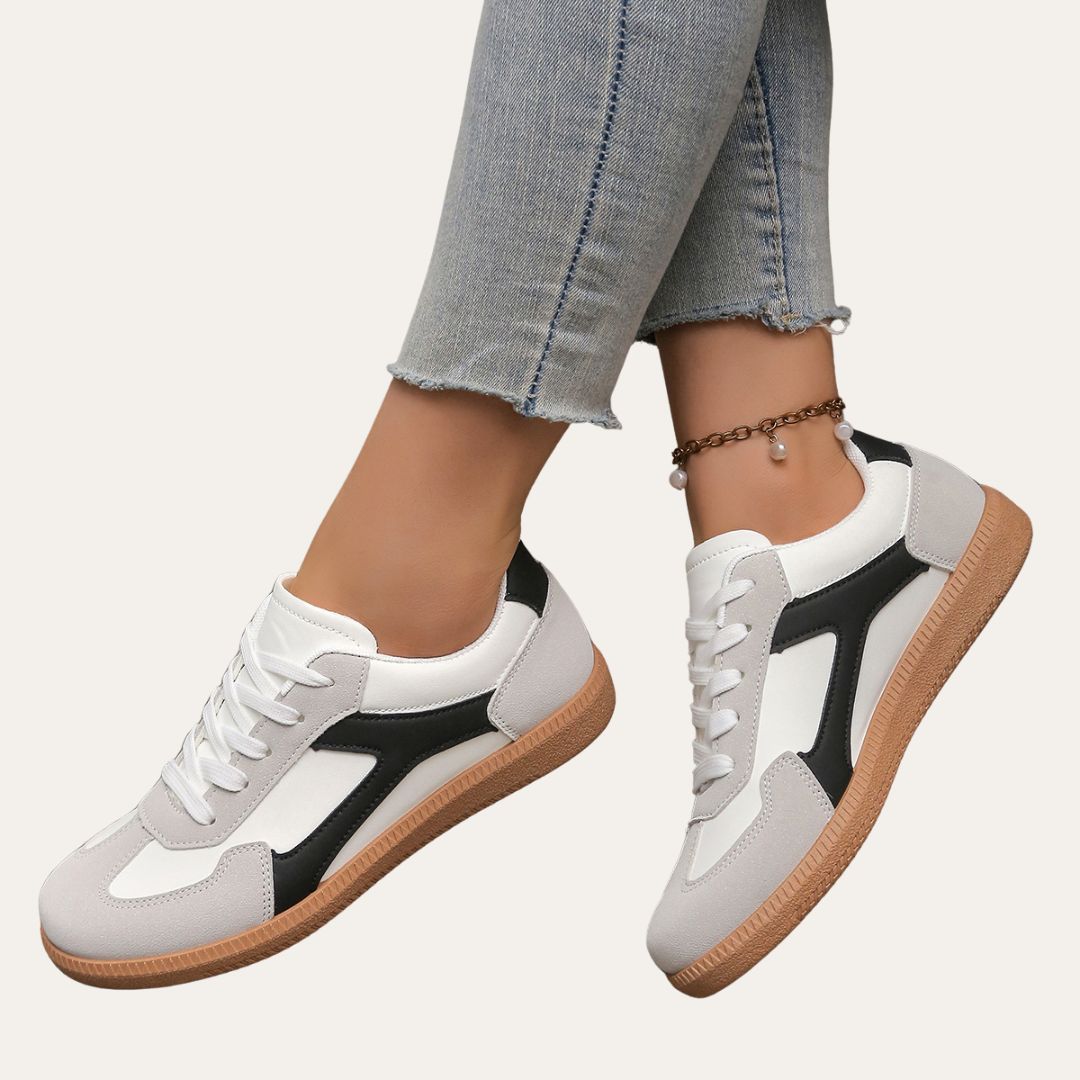 Damesneakers met voetboogondersteuning en comfortabele binnenzool