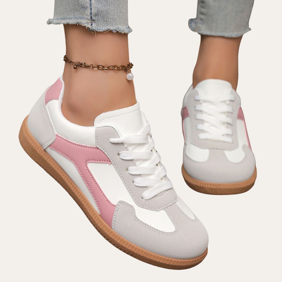 Damesneakers met voetboogondersteuning en comfortabele binnenzool