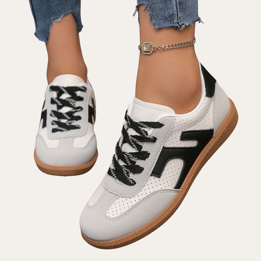 Damesneakers met voetboogondersteuning en comfortabele binnenzool