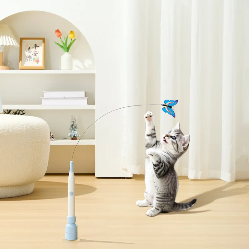 Dancing Butterfly: Interactieve speelse dansende vlinder voor katten