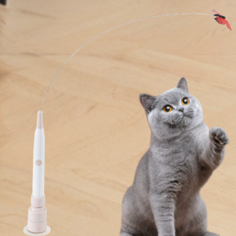 Dancing Butterfly: Interactieve speelse dansende vlinder voor katten