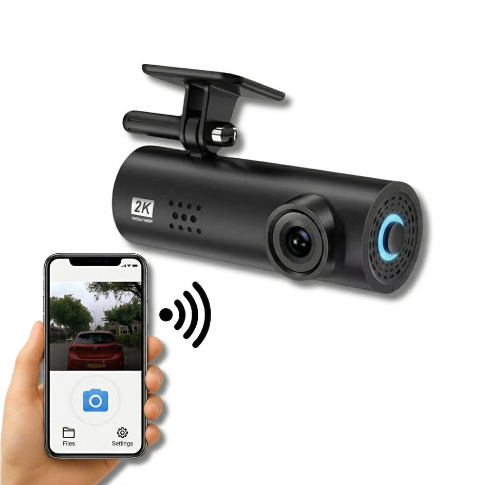 Dashcam voor Auto 1080P | 170° Groothoek | Sony Starvis Nachtzicht | G-Sensor | Spraakmeldingen | Loop Recording