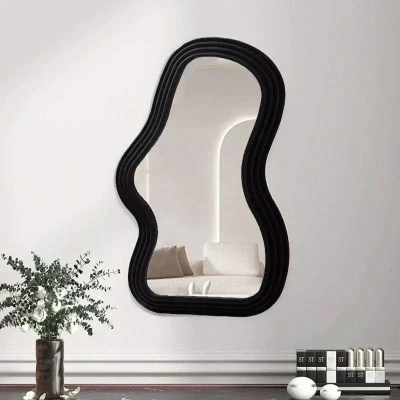 Decoratieve wandspiegel in wolkvorm voor in huis