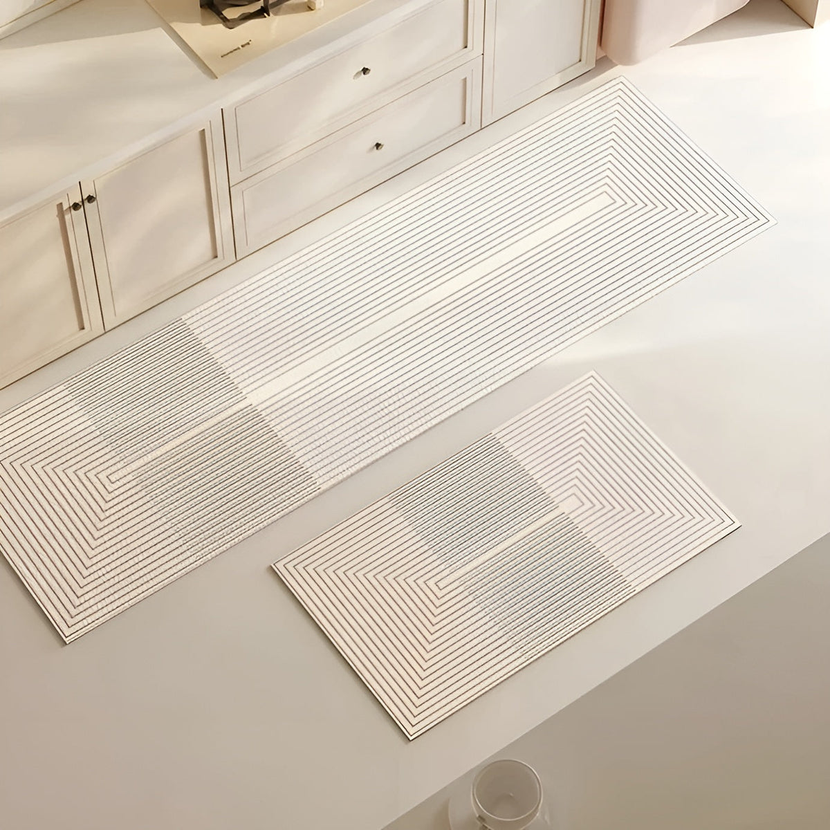 Diatomiet badmat – extreem absorberend, antislip & zacht
