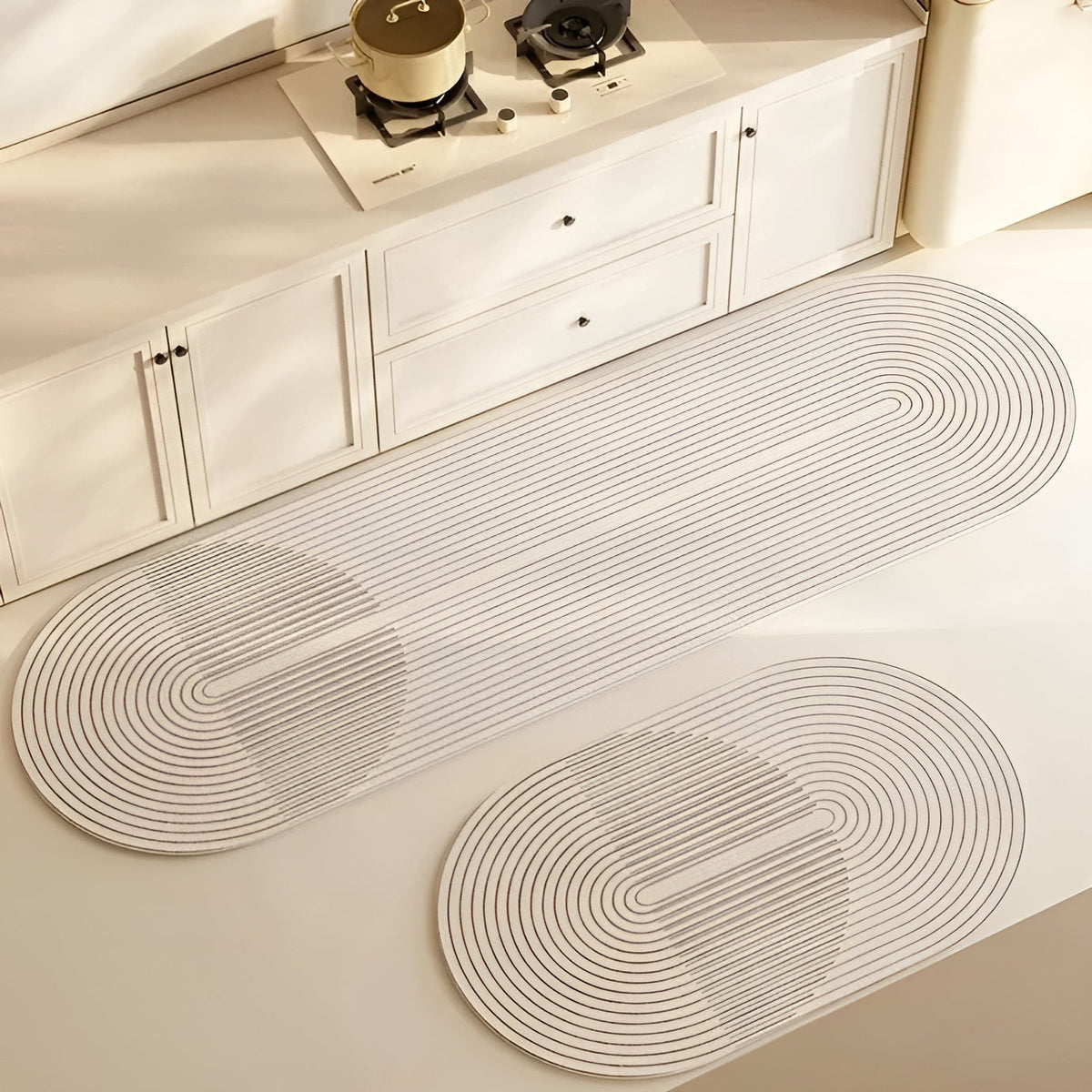 Diatomiet badmat – extreem absorberend, antislip & zacht