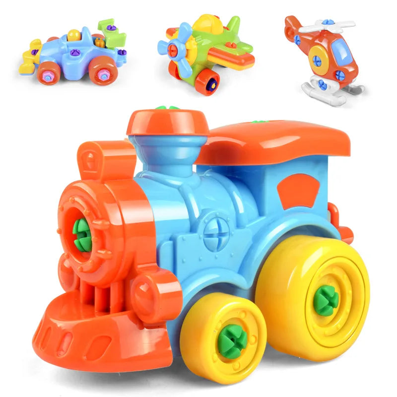 DIY Voertuig Bouwset voor Kinderen - Monteer & Rijd Speelgoedauto Schroefset