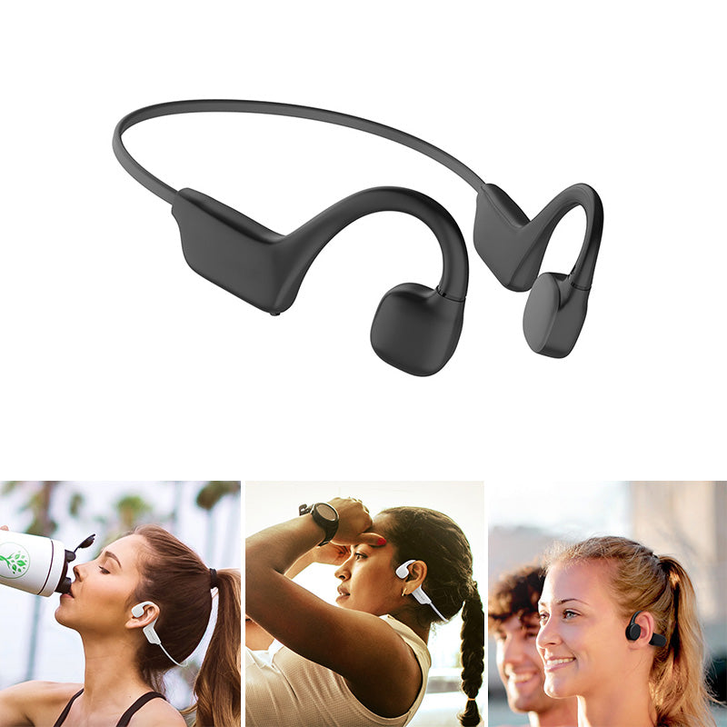 Draadloze bone conduction Bluetooth-koptelefoon met IPX5-certificering