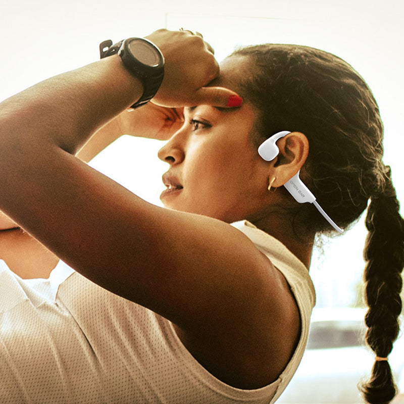 Draadloze bone conduction Bluetooth-koptelefoon met IPX5-certificering