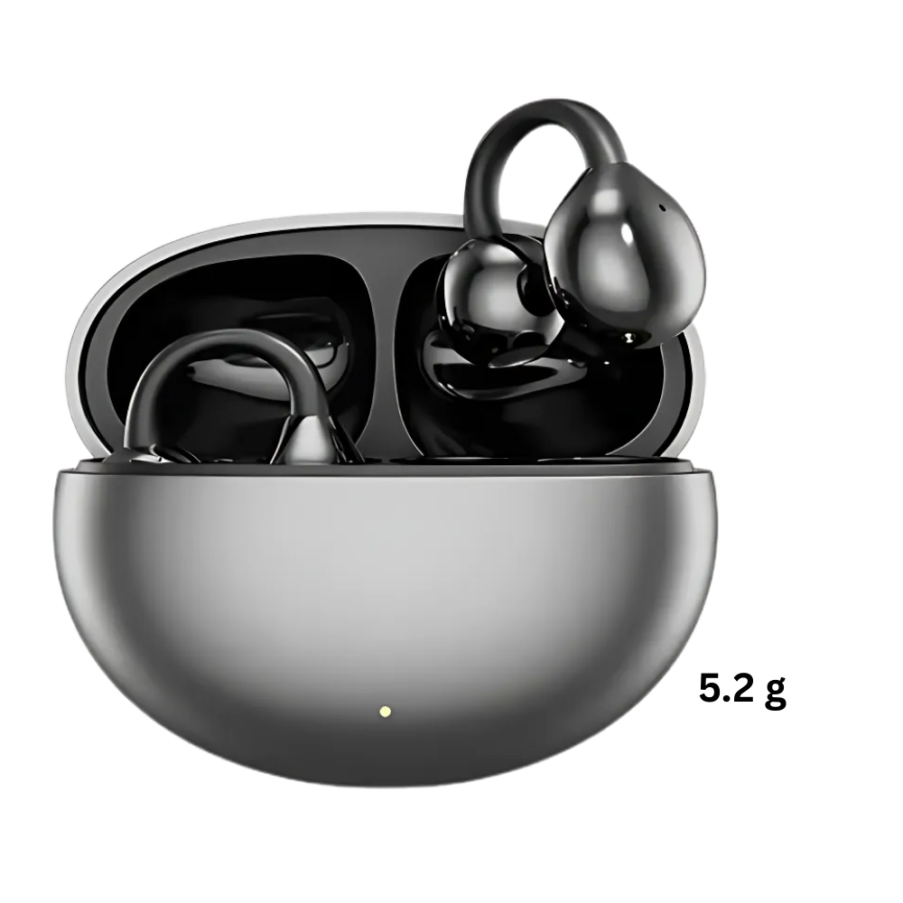 Draadloze Clip-On Bluetooth Oortjes - Open-Back met Helder Geluid