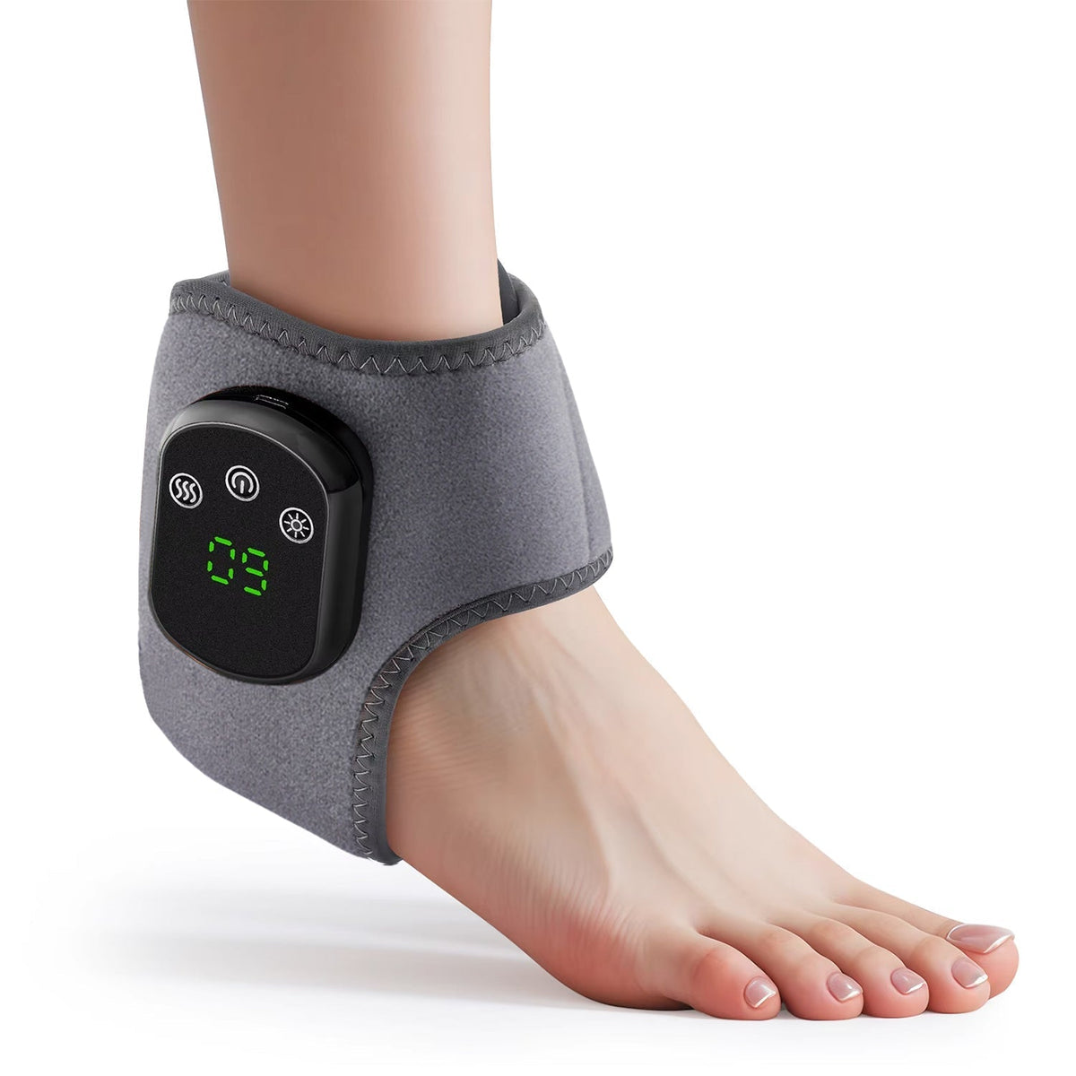 Draadloze elektrische verwarmde voet- en enkelbandage