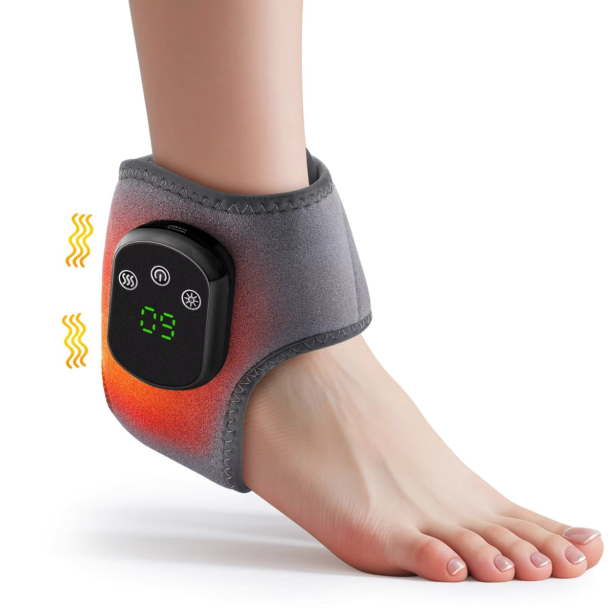 Draadloze elektrische verwarmde voet- en enkelbandage